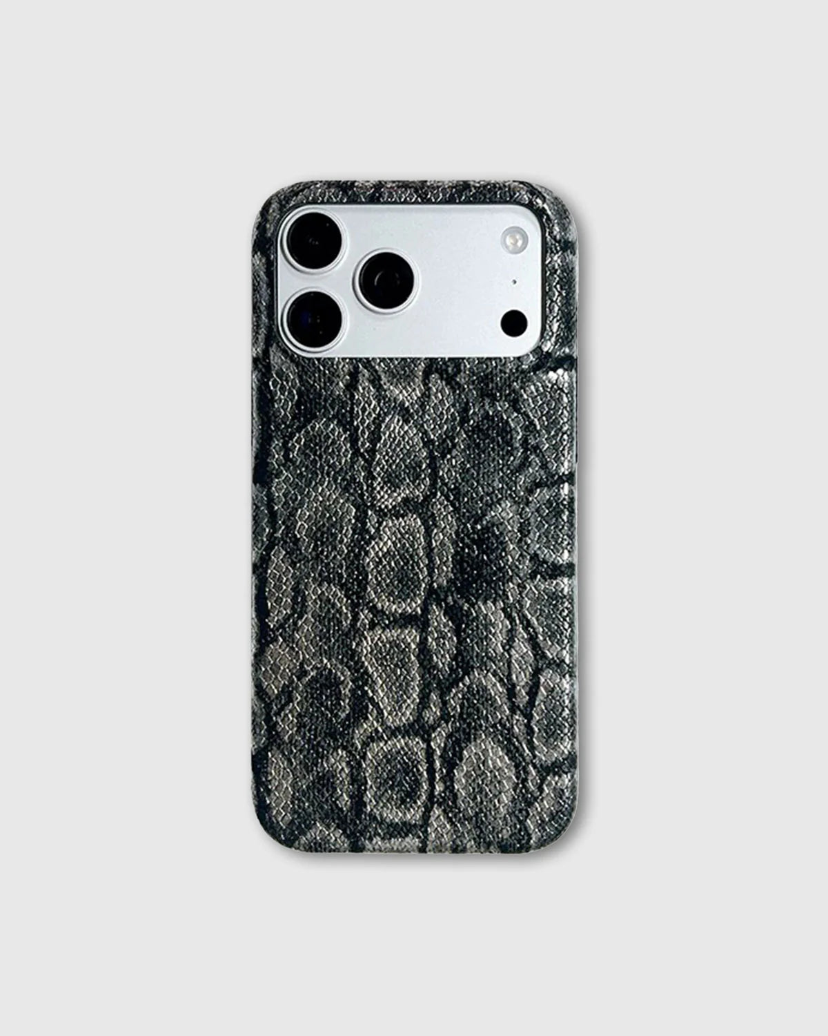 WHITE SNAKE TEXTURE Phone Case