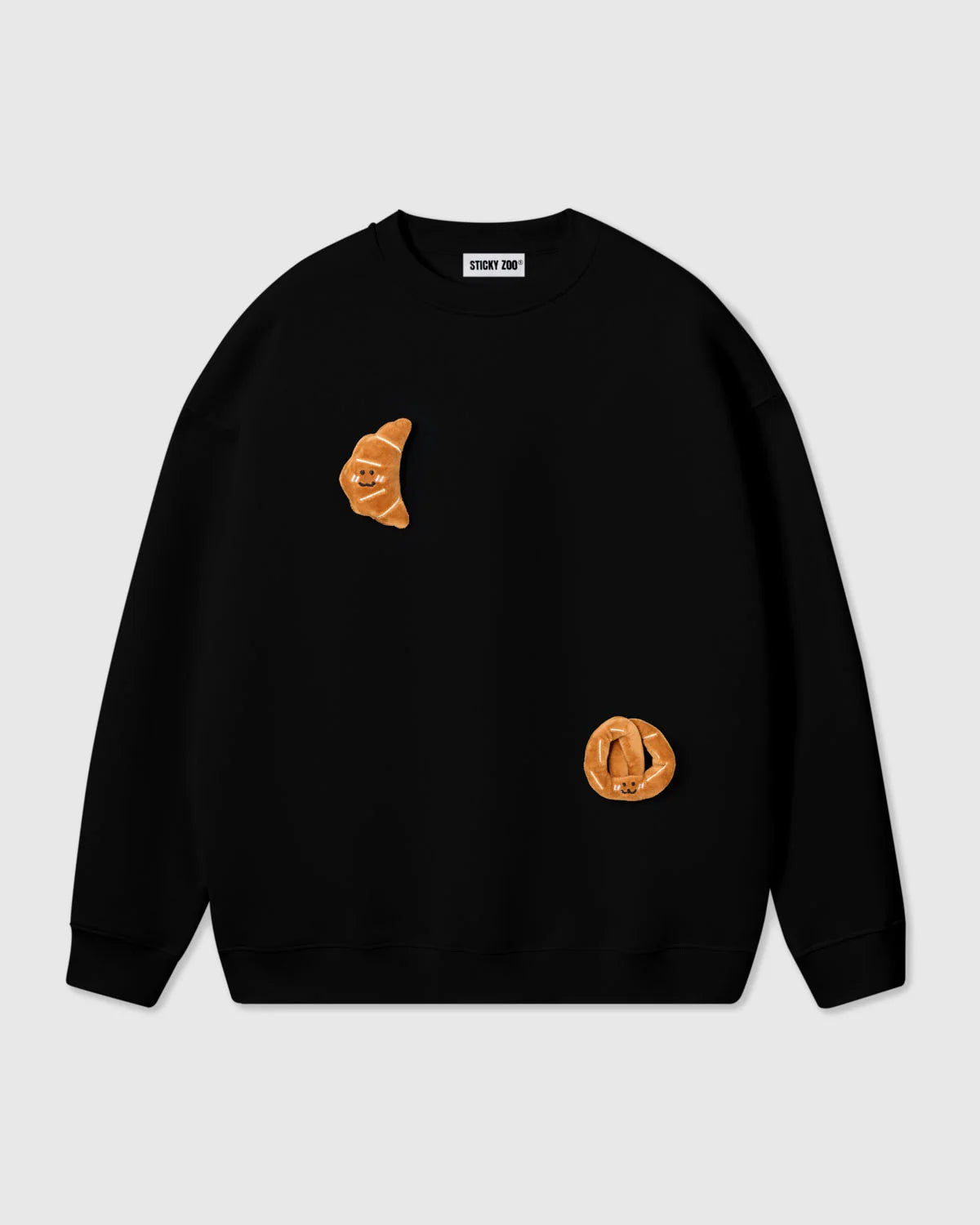 DOUBLE CROISSANT SWEATSHIRT