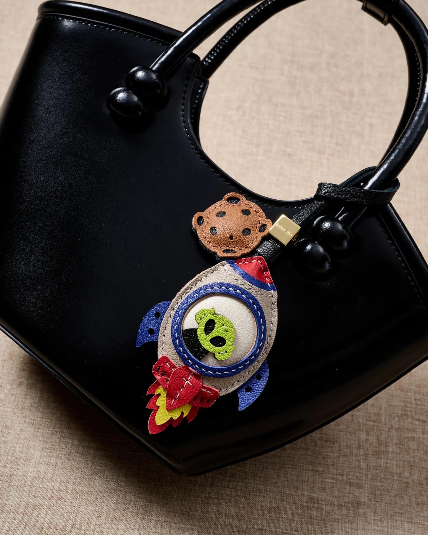 UFO COOKIE BLAST ROCKET CHARM