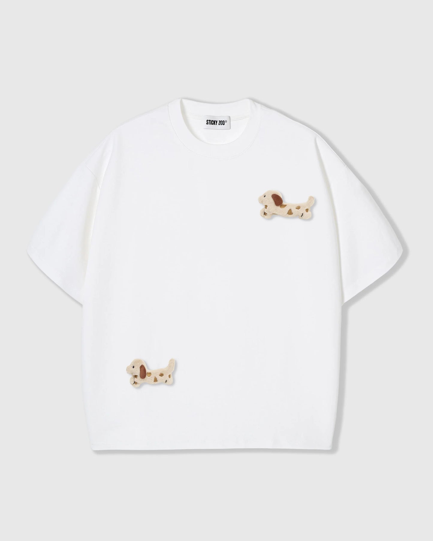 SPOTTY DASH DACHSHUND T-SHIRT