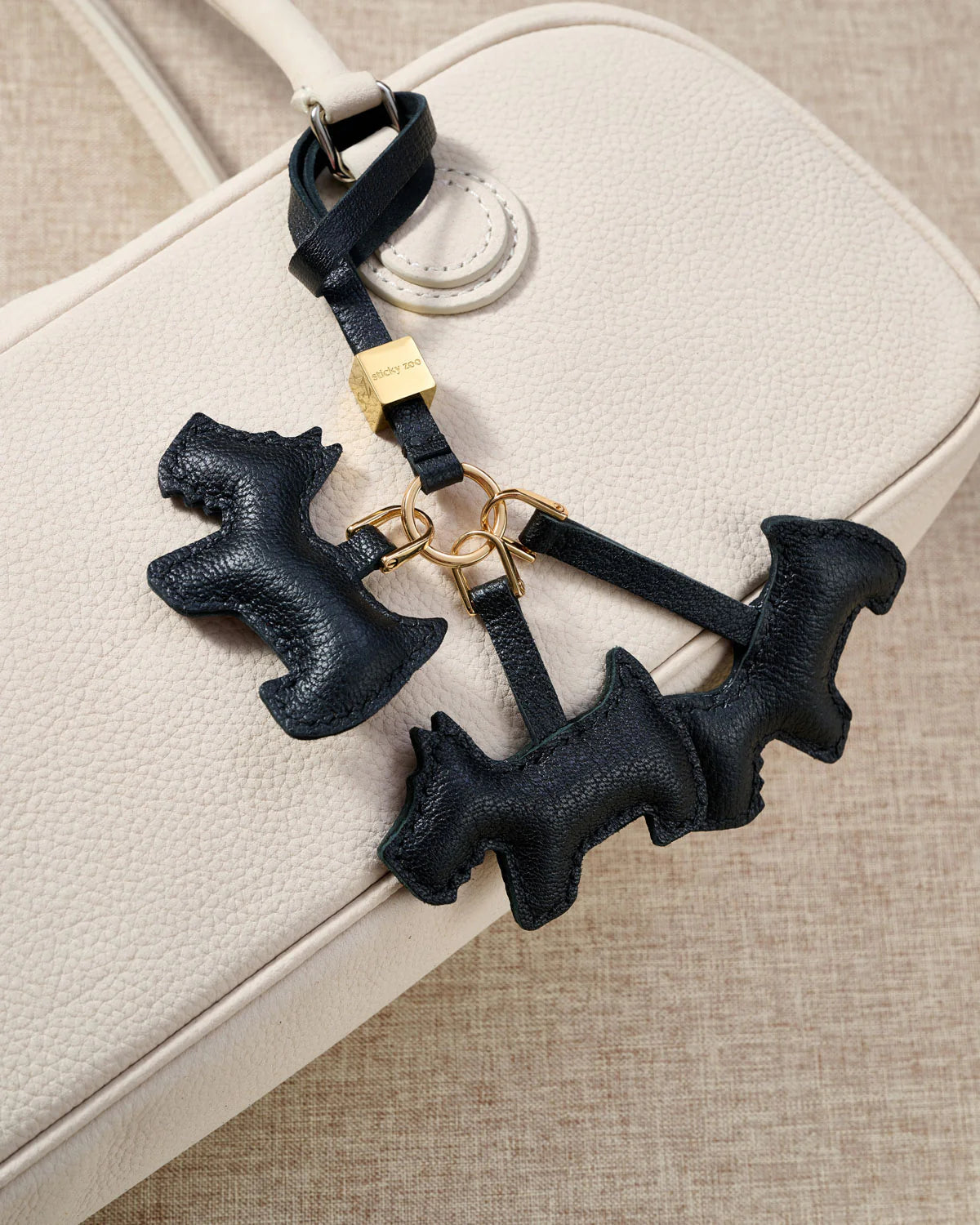 TRIPLE SCHNAUZER CHARM