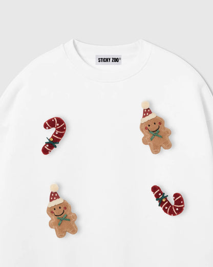 GINGERBREAD PARTY CRASHERS SWEATSHIRT