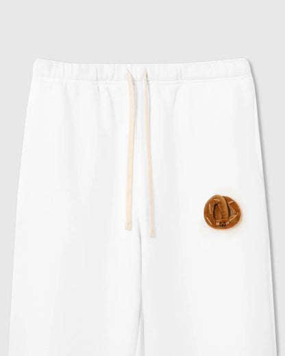 DOUBLE CROISSANT PLUSH SWEATPANTS