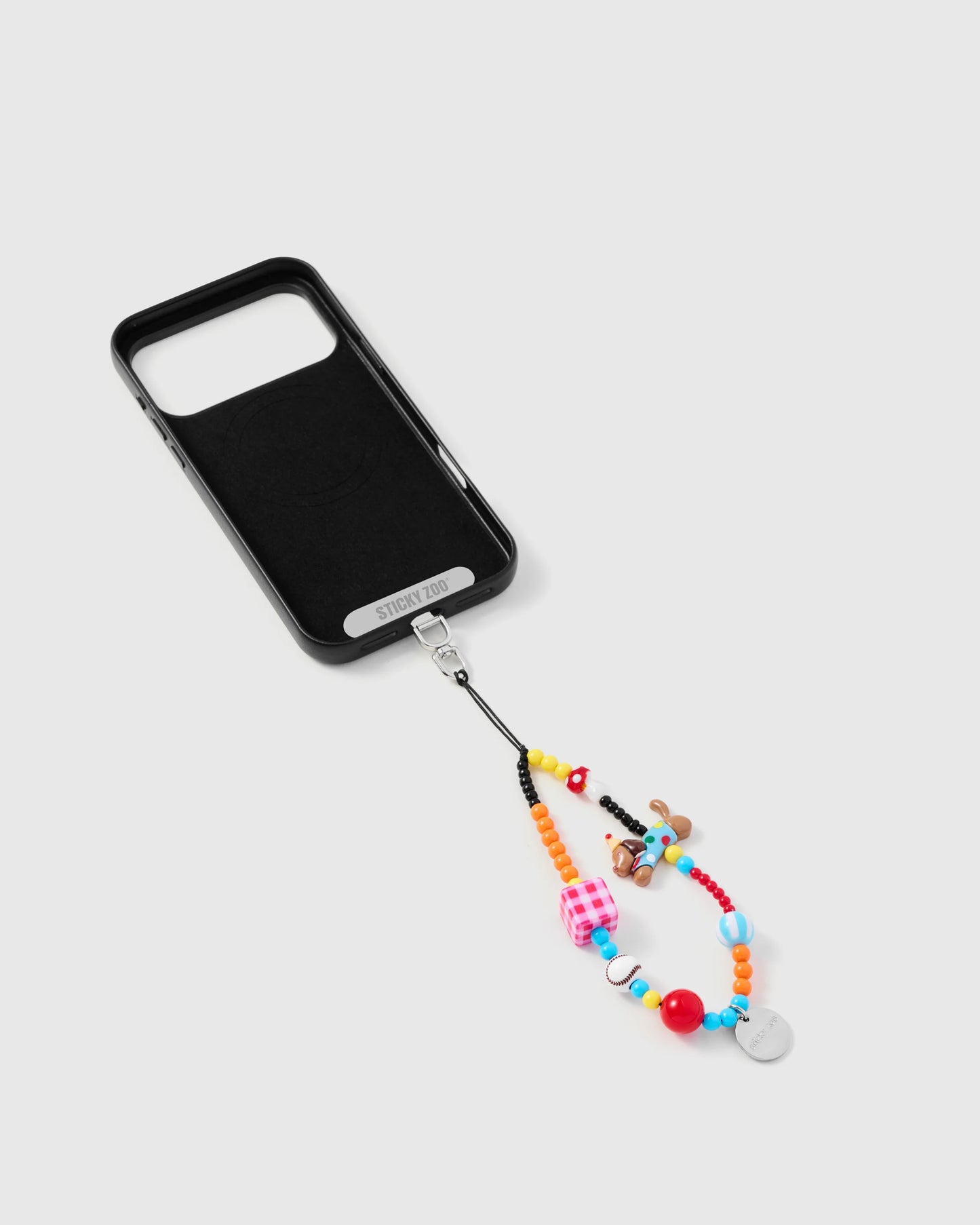 CLOWN DOG PHONE STRAP