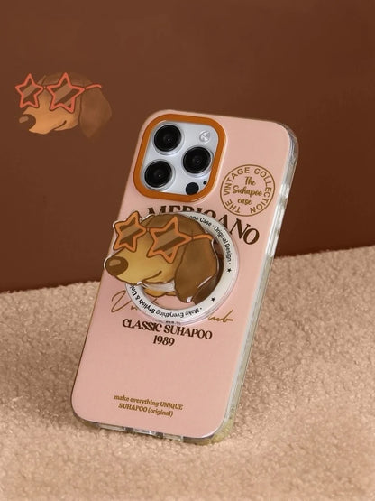 AMERICANO VINTAGE STAR DOG CASE