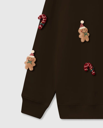 GINGERBREAD PARTY CRASHERS SWEATSHIRT