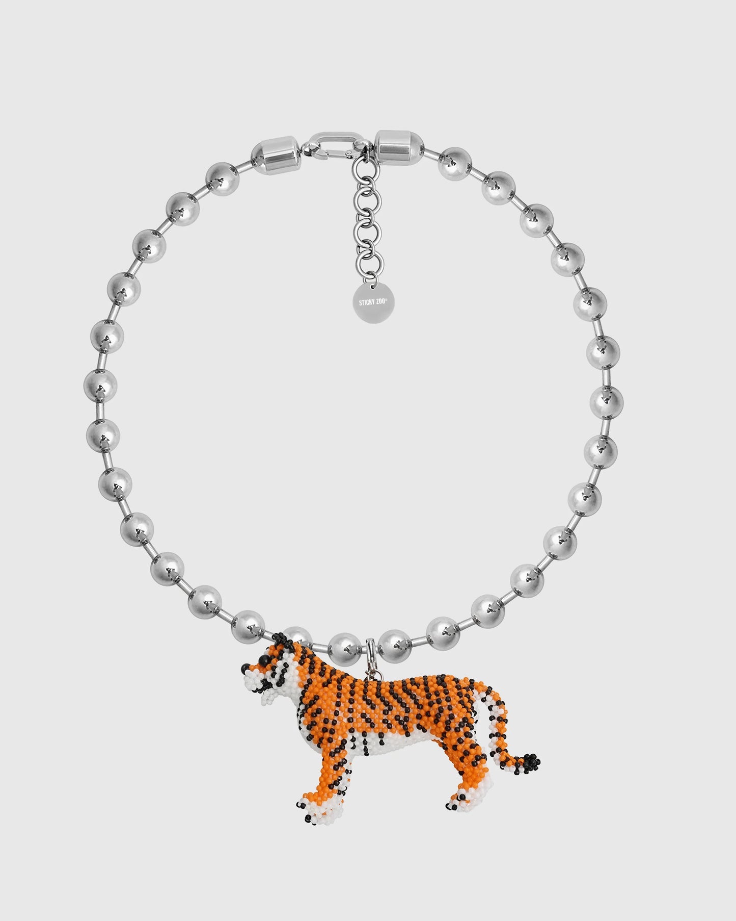 TIGER BEAD NECKLACE