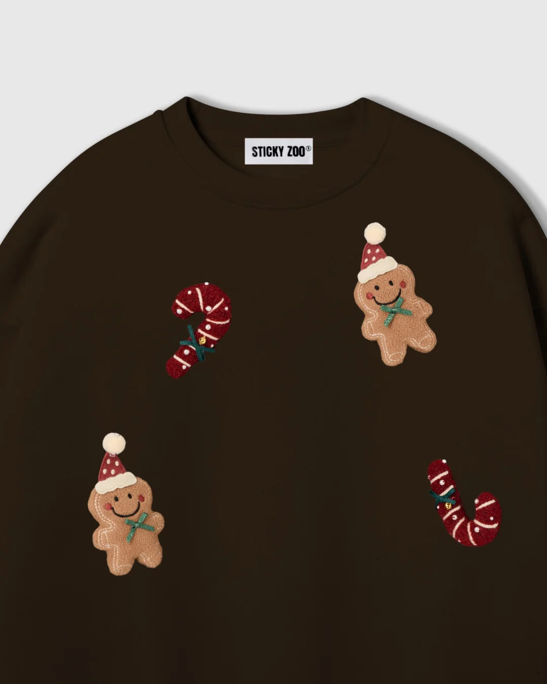 GINGERBREAD PARTY CRASHERS SWEATSHIRT