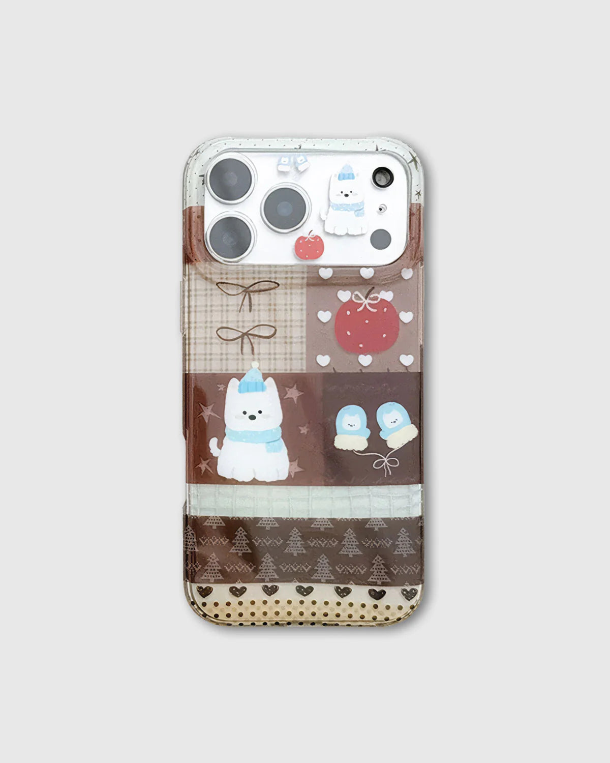COZY WINTER PATCH PHONE CASE