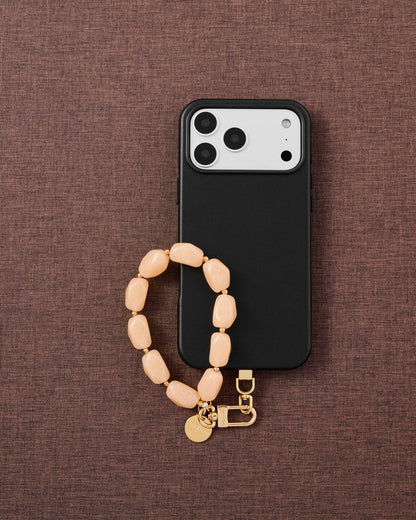 PEONY STONE PHONE STRAP