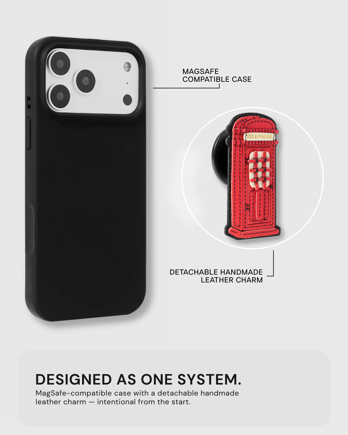 LONDON PHONE BOOTH CHARM CASE
