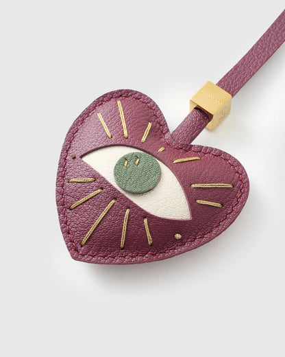 EVIL EYE HEART TALISMAN CHARM