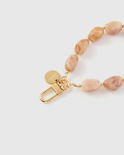 BLUSH MARBLE PHONE STRAP