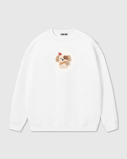 CARDINAL PUPPY SWEATSHIRT