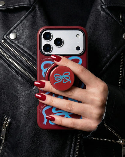 THREAD RIBBON BOW PHONE CASE