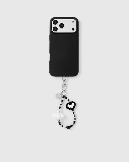 PIXEL HEART CLOUD PHONE STRAP