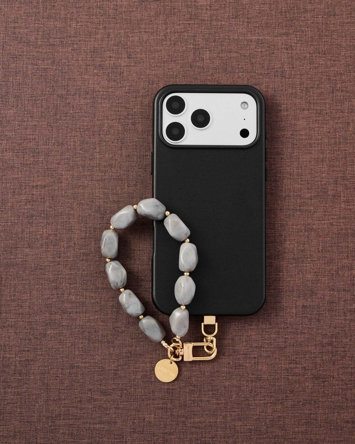 SAPPHIRE MARBLE PHONE STRAP