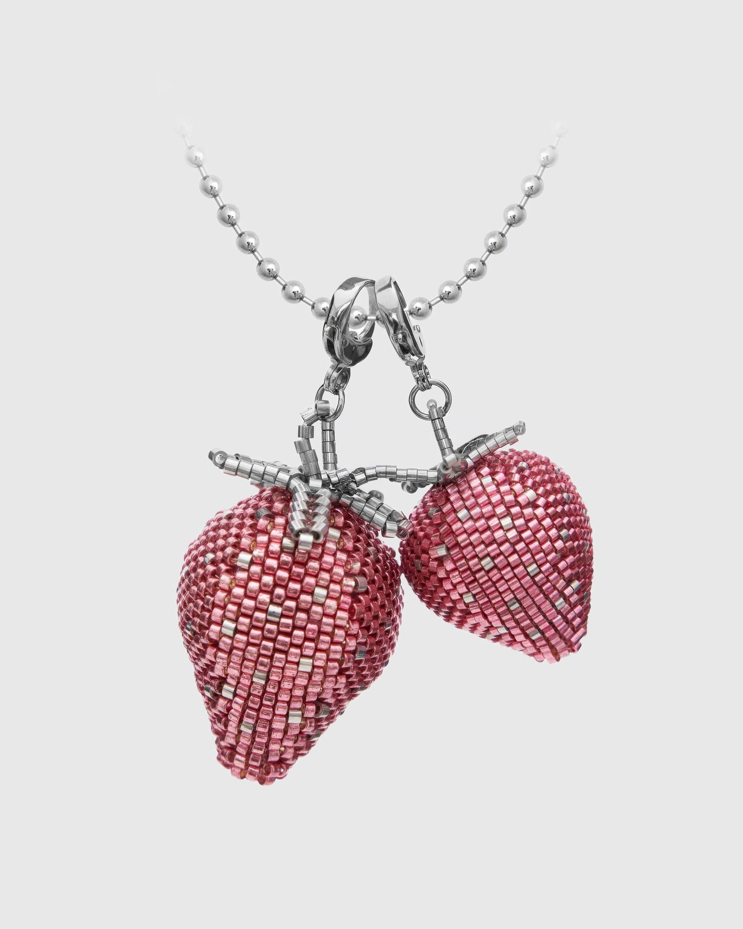STRAWBERRY BEAD NECKLACE