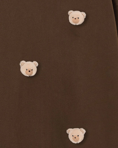 TEDDY CHECK-EAR SWEATSHIRT