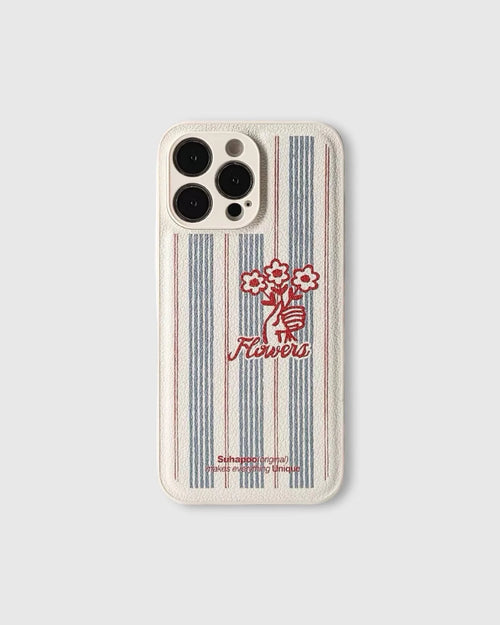 FLOWERS HANDHELD CASE
