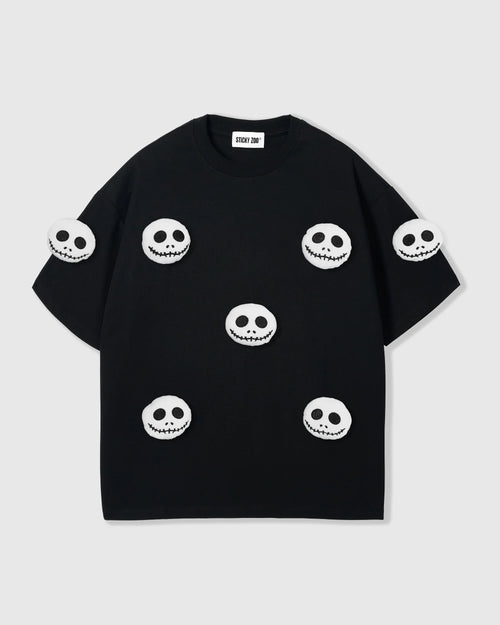 SKULL-SMILES HALLOWEEN T-SHIRT