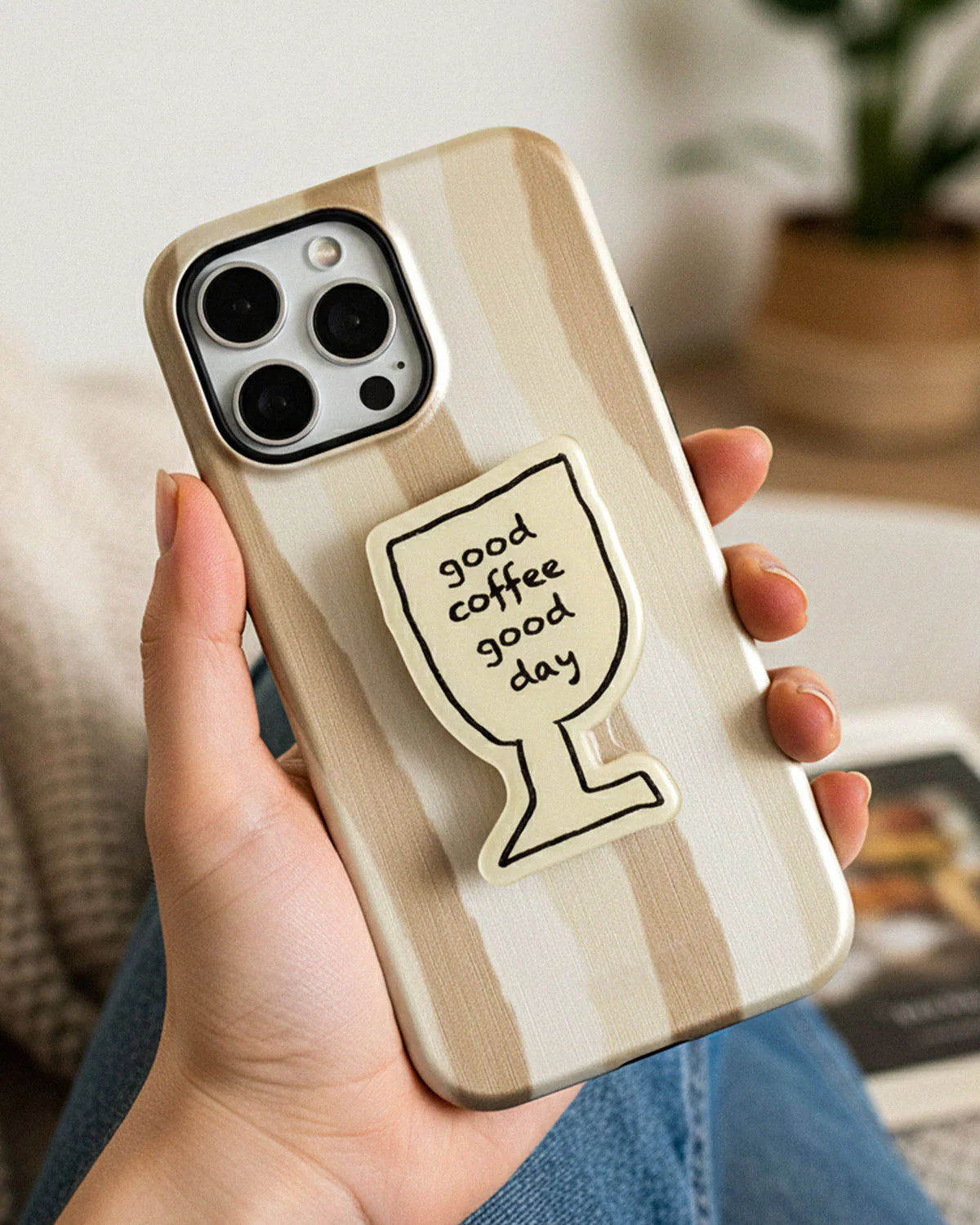 Good Coffee Good Day Phone Case