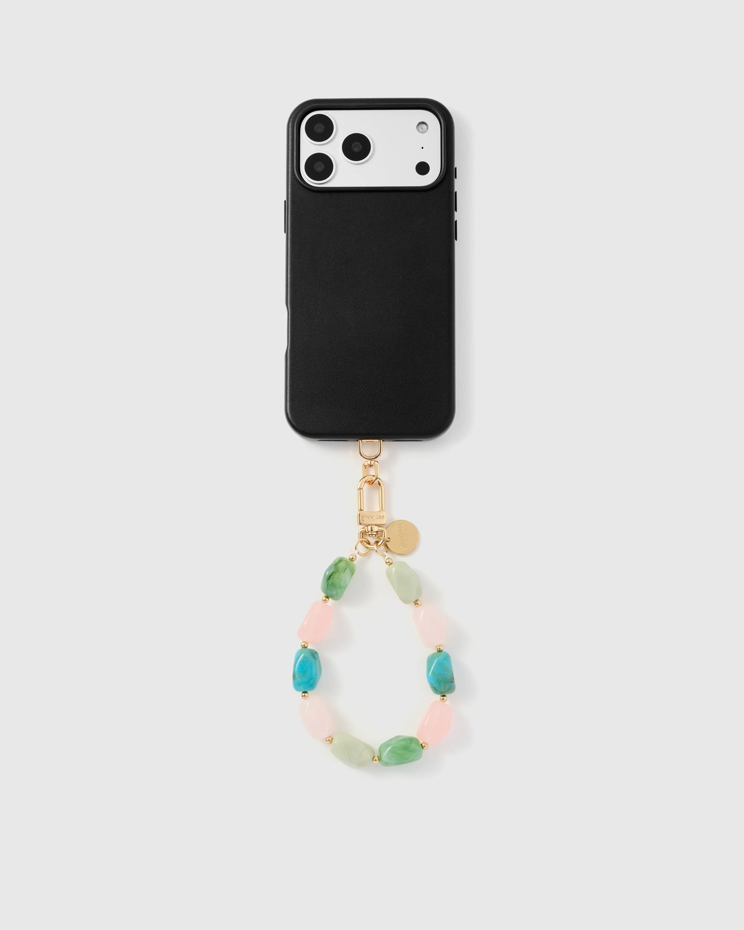 SORBET MARBLE MIX PHONE STRAP