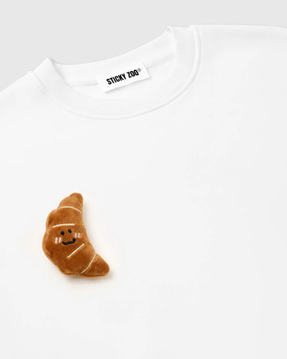 DOUBLE CROISSANT SWEATSHIRT
