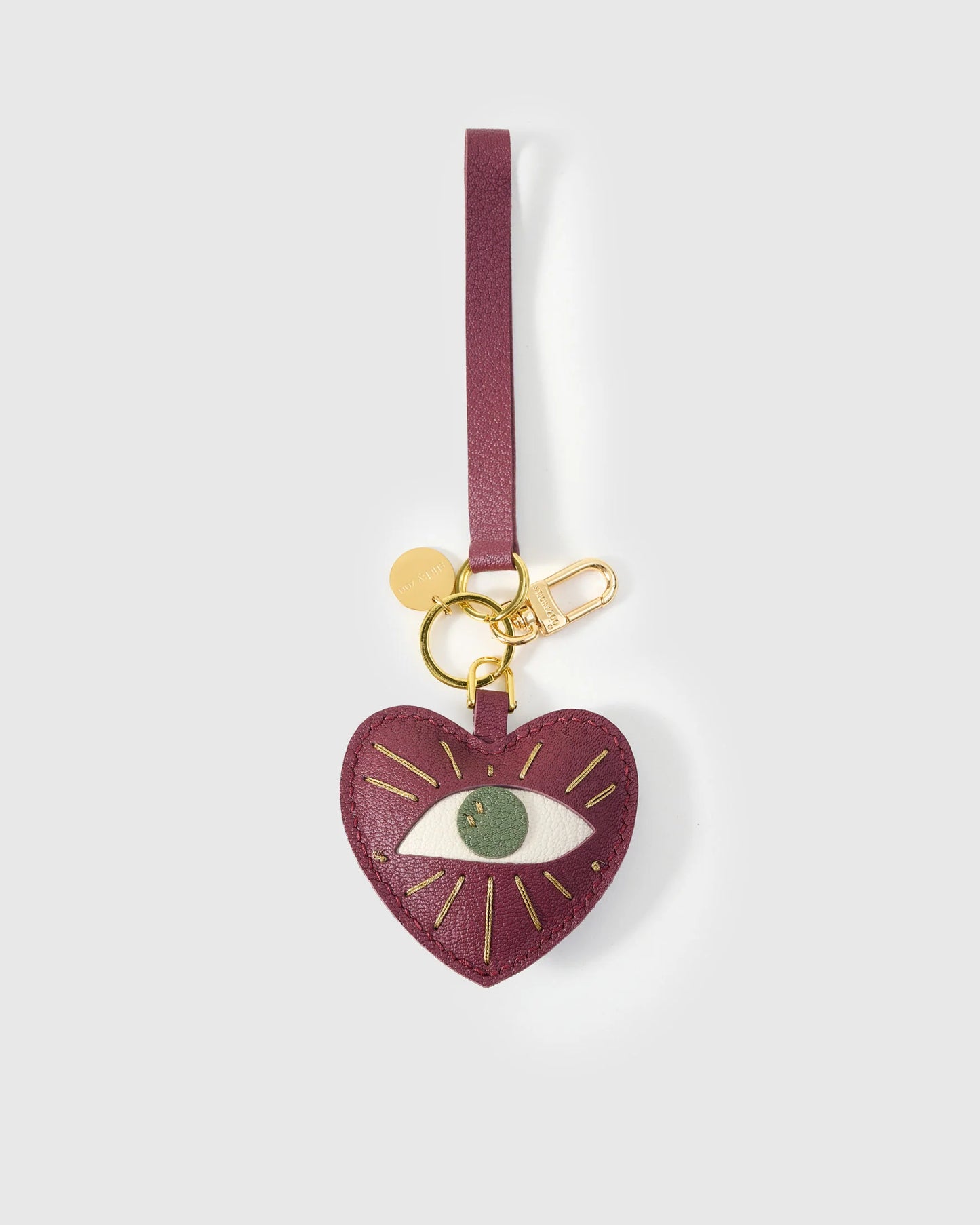 EVIL EYE HEART TALISMAN CHARM