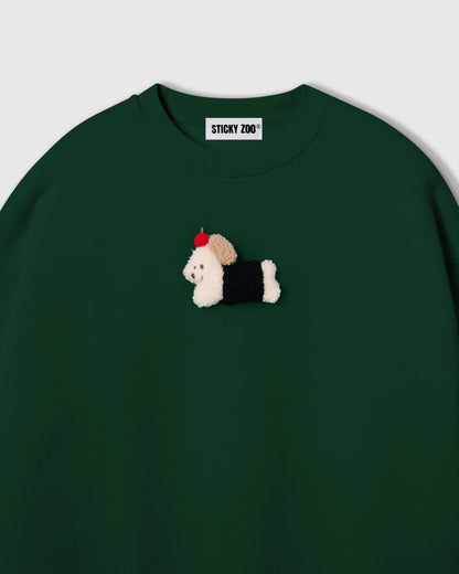 DACHSHUND APPLE SWEATSHIRT