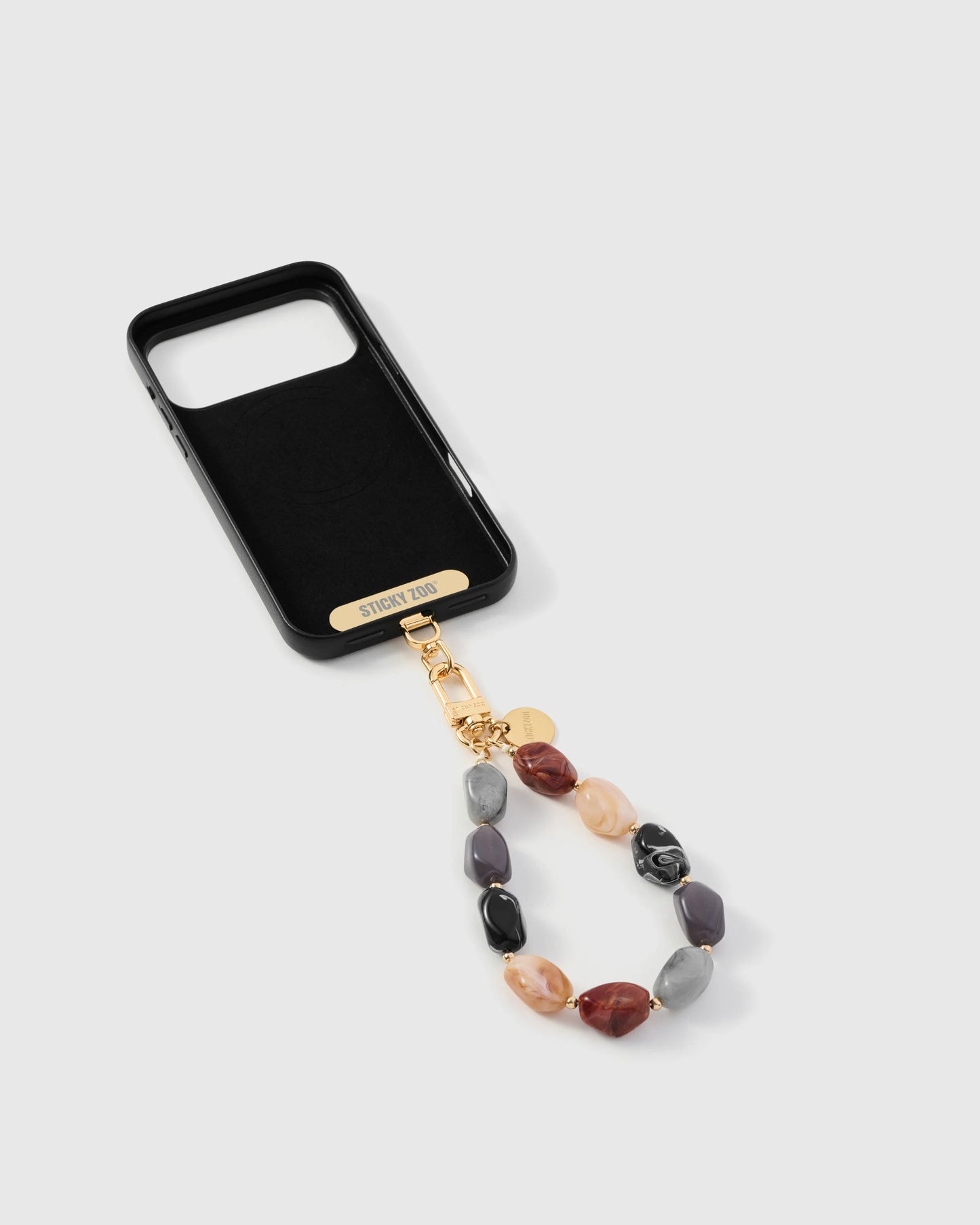 ONYX MIX AGATE PHONE STRAP