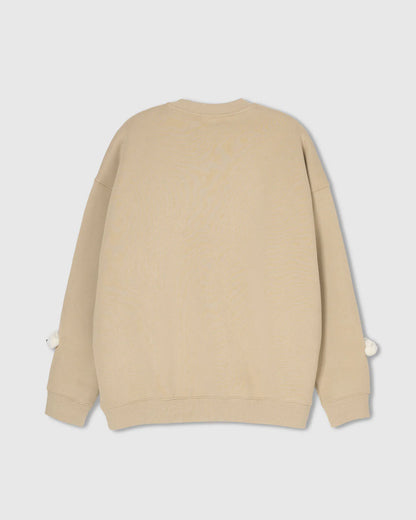 TEDDY CHECK-EAR SWEATSHIRT