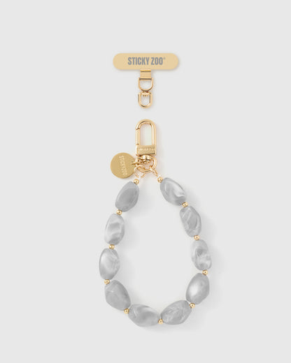 ASH MARBLE PHONE STRAP