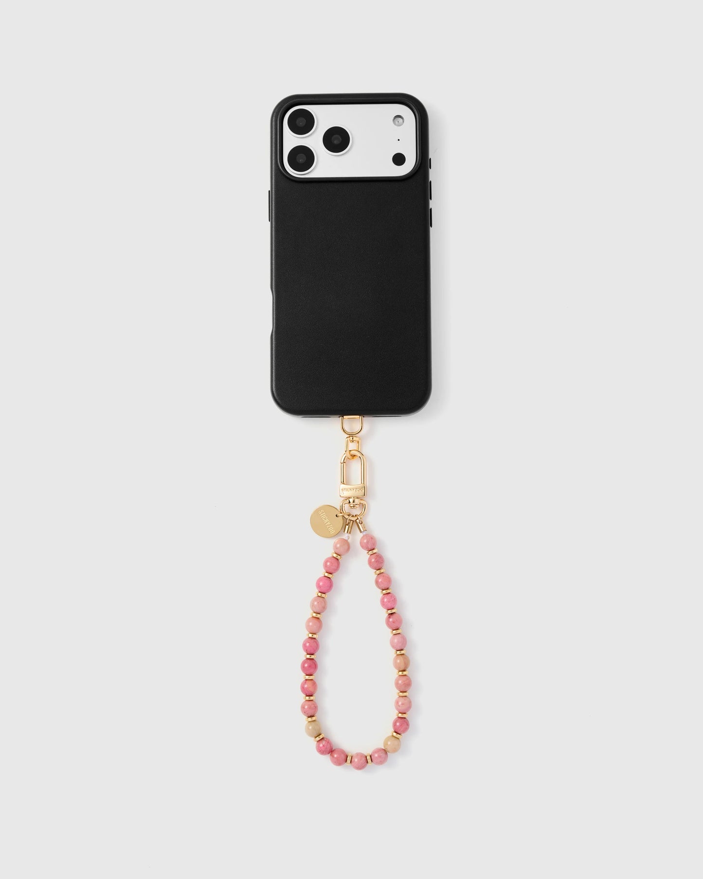 PINK STONE PHONE STRAP