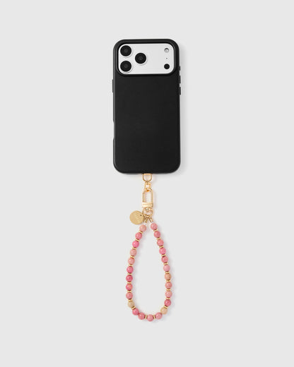 PINK STONE PHONE STRAP