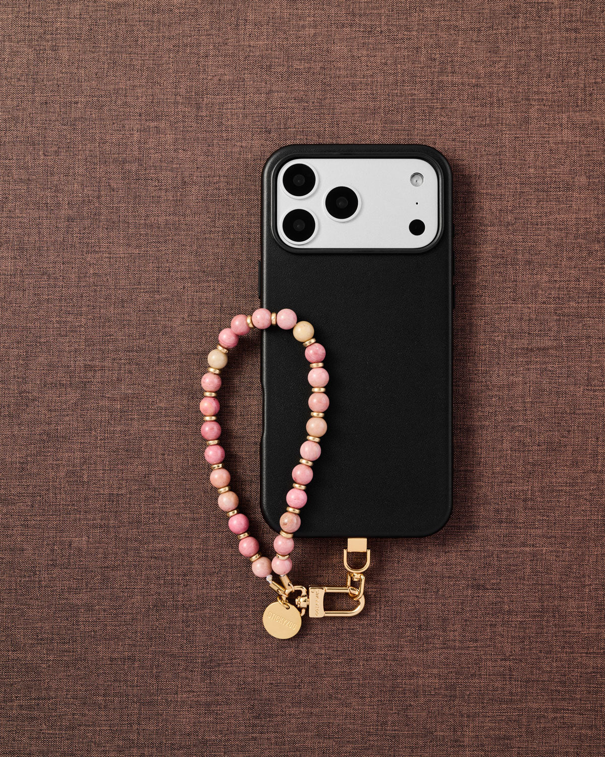 SOFT PINK PHONE STRAP