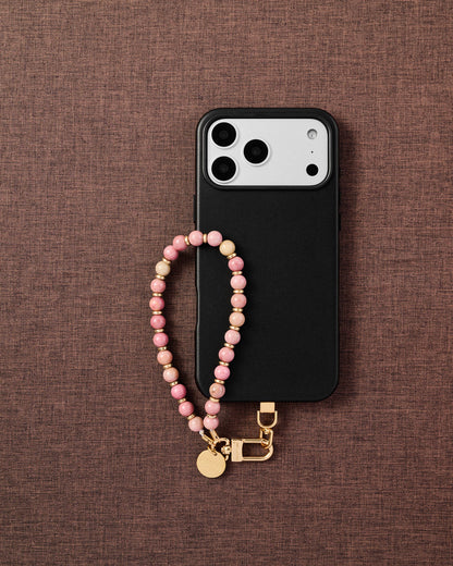 SOFT PINK PHONE STRAP