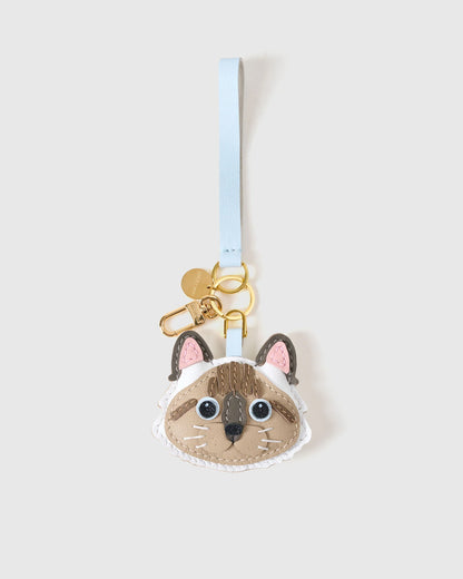 RAGDOLL CAT CHARM - POINT-COLOR EDITION