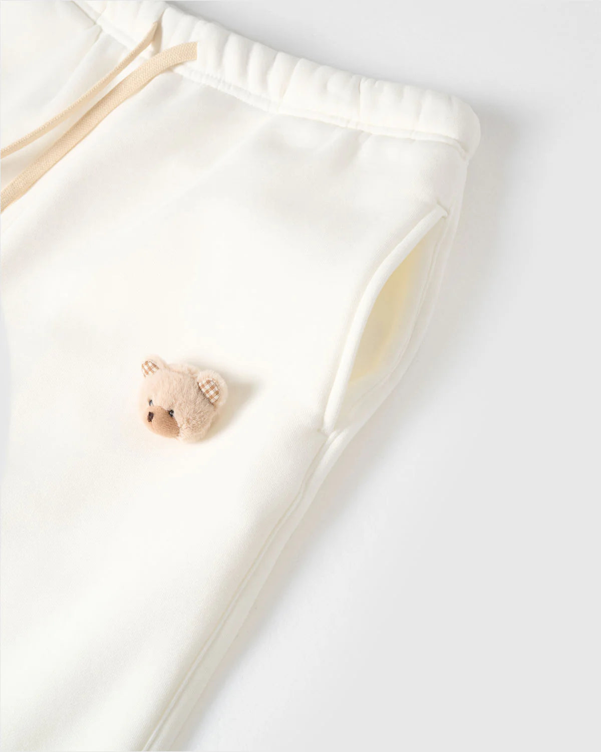 TEDDY CHECK-EAR SWEATPANT