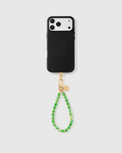 JADE SPECKLE ORBIT PHONE STRAP