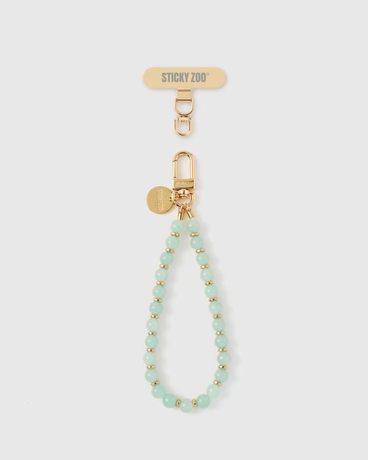 MINT BEAD PHONE STRAP