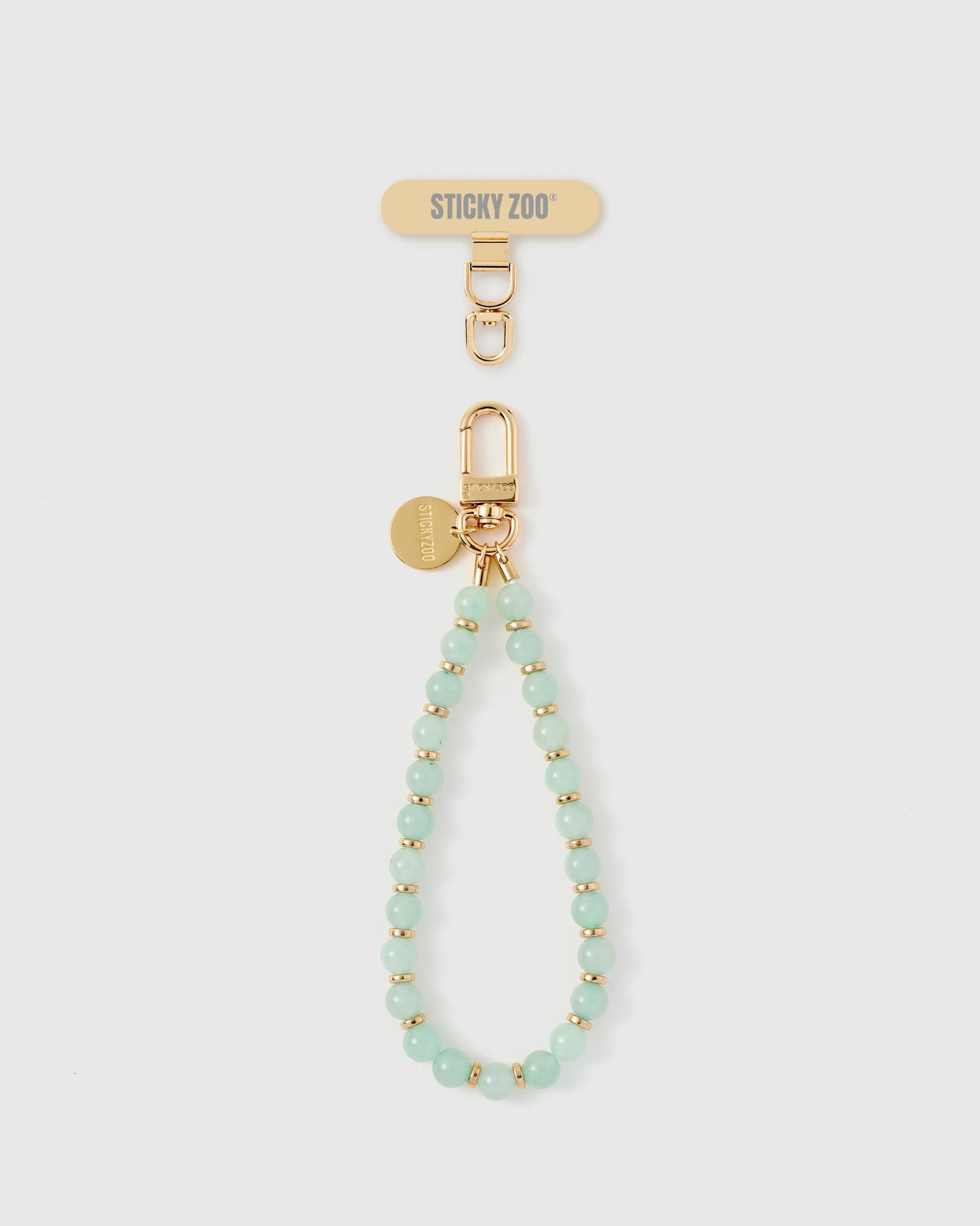 MINT BEAD PHONE STRAP