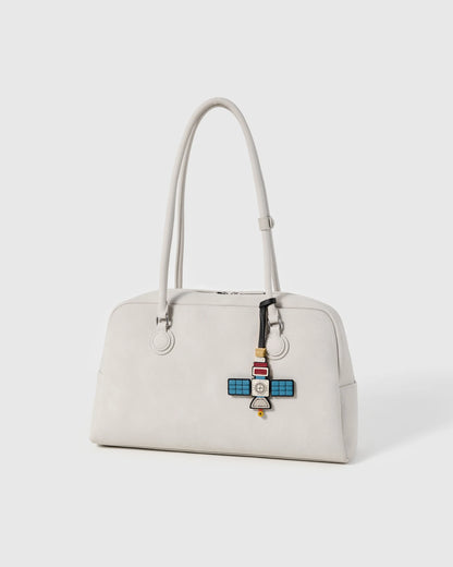 SATELLITE LEATHER BAG CHARM