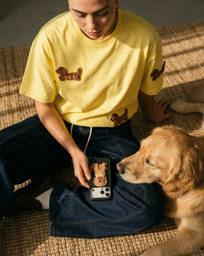 GOLDEN RETRIEVER CHARM CASE