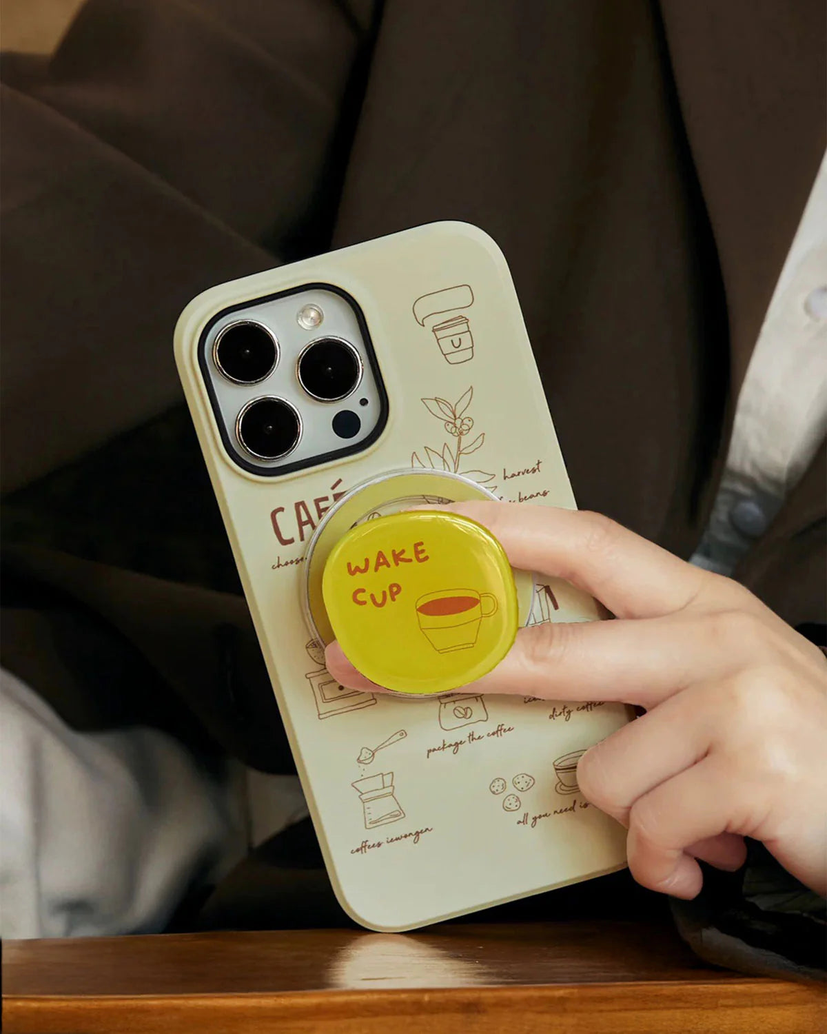 CAFÉ NOTES PHONE CASE