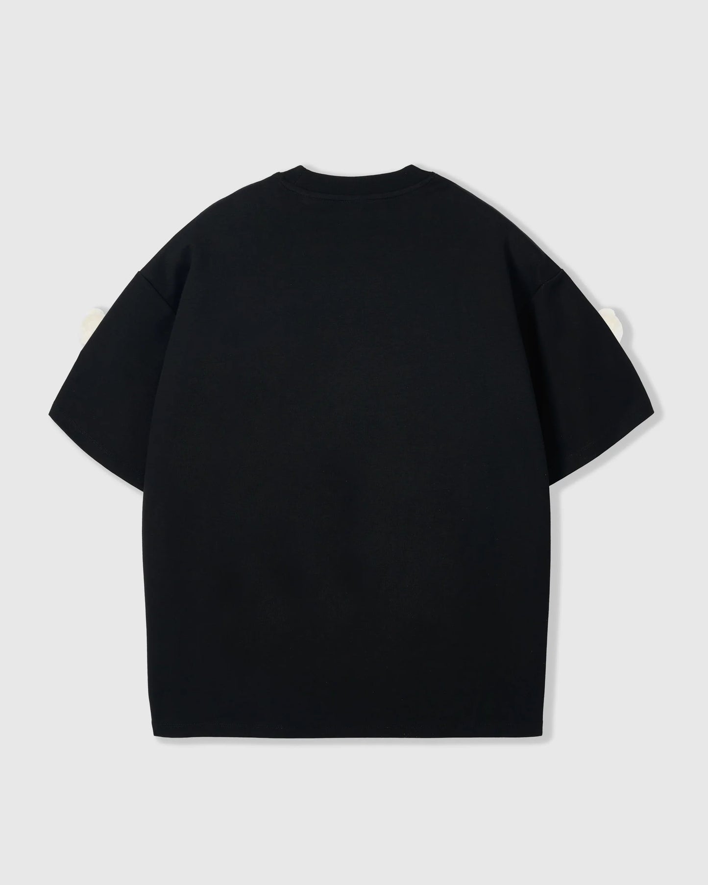 TEDDY CHECK-EAR CHARM T-SHIRT