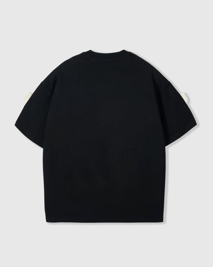 TEDDY CHECK-EAR CHARM T-SHIRT