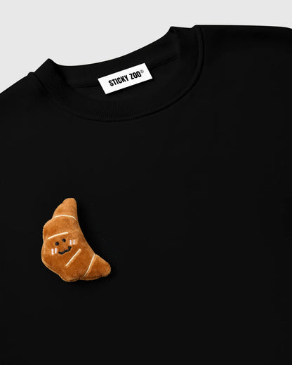 DOUBLE CROISSANT SWEATSHIRT