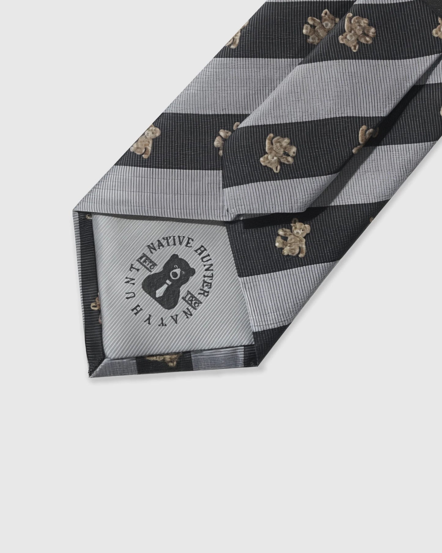 MONO TEDDY STRIPE TIE
