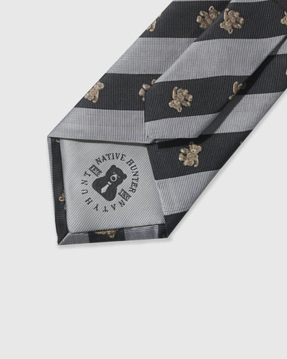 MONO TEDDY STRIPE TIE